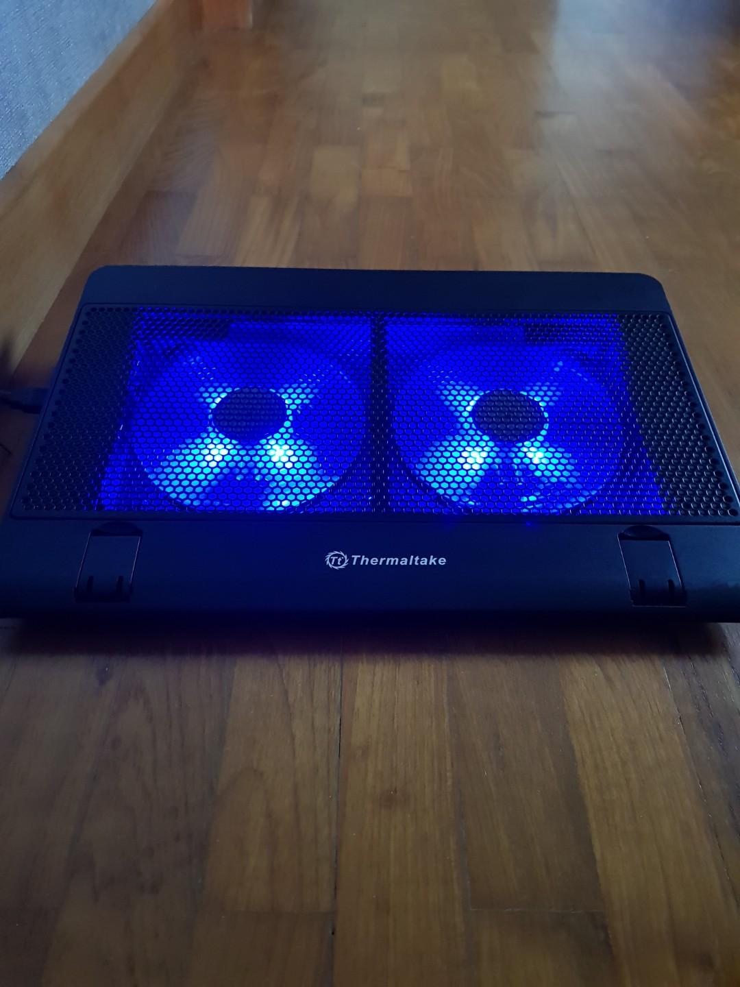 Thermaltake Massive 14 2 Laptop Fan Cooler Electronics Computer Parts Accessories On Carousell