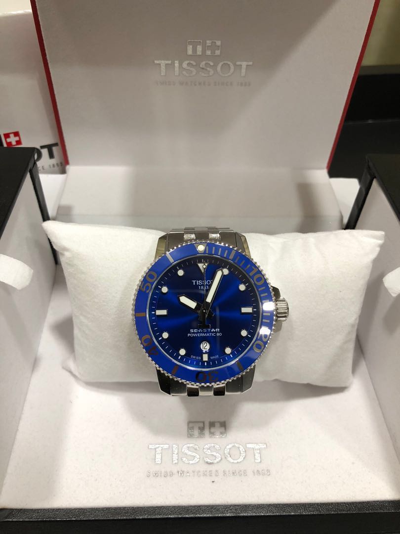 Tissot Seastar 1000 Powermatic 80 Chronometer Luxury Watches On