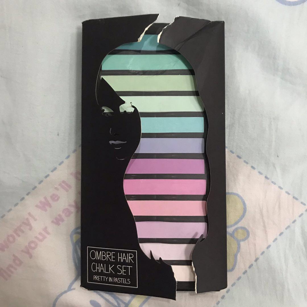 Urban Outfitters Ombre Hair Chalk Set Pretty In Pastels On Carousell