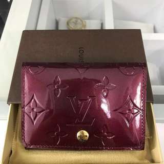 Louis Vuitton Business Card Holder Monogram Vernis - ShopStyle