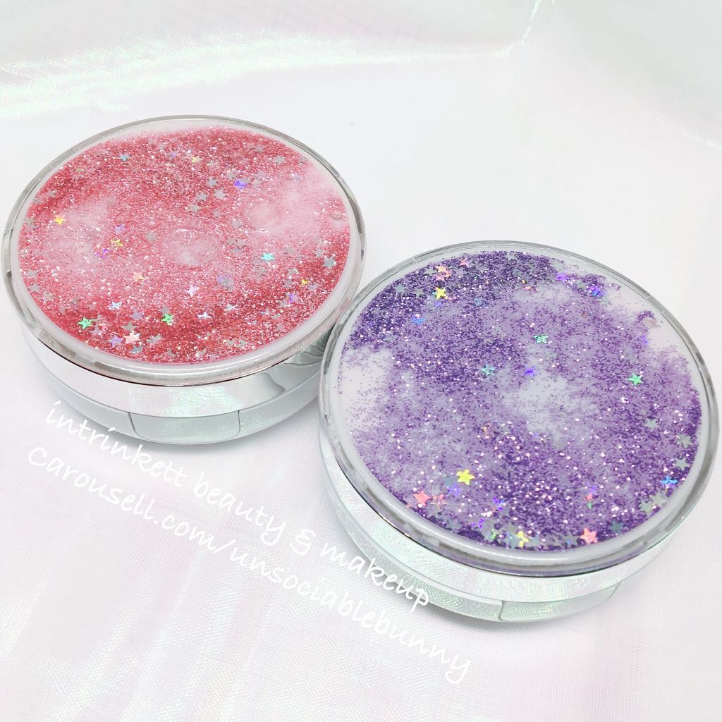 Aquarium Glitter Liquid B B Cc Foundation Case Cushion Travel