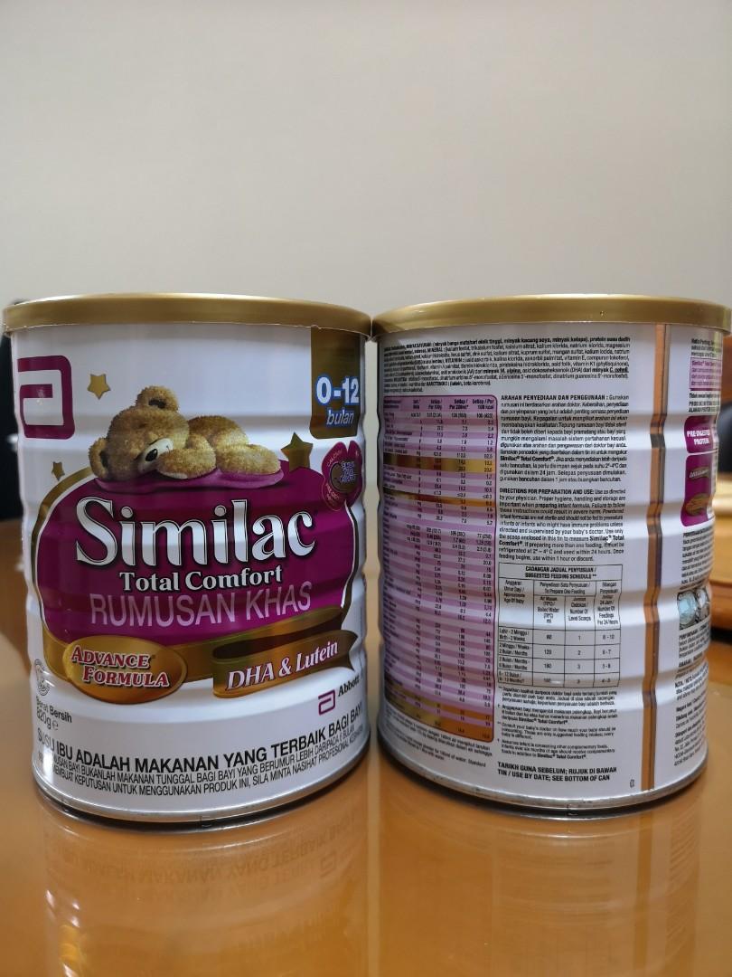 Abbott Similac Total Comfort Infant Milk Formula Stage 1 Babies