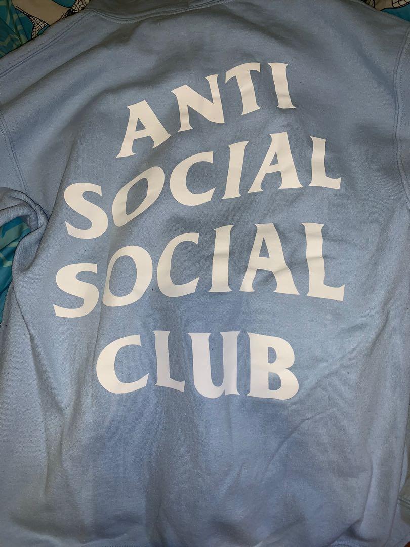 Anti social social club sky is falling hoodie hotsell