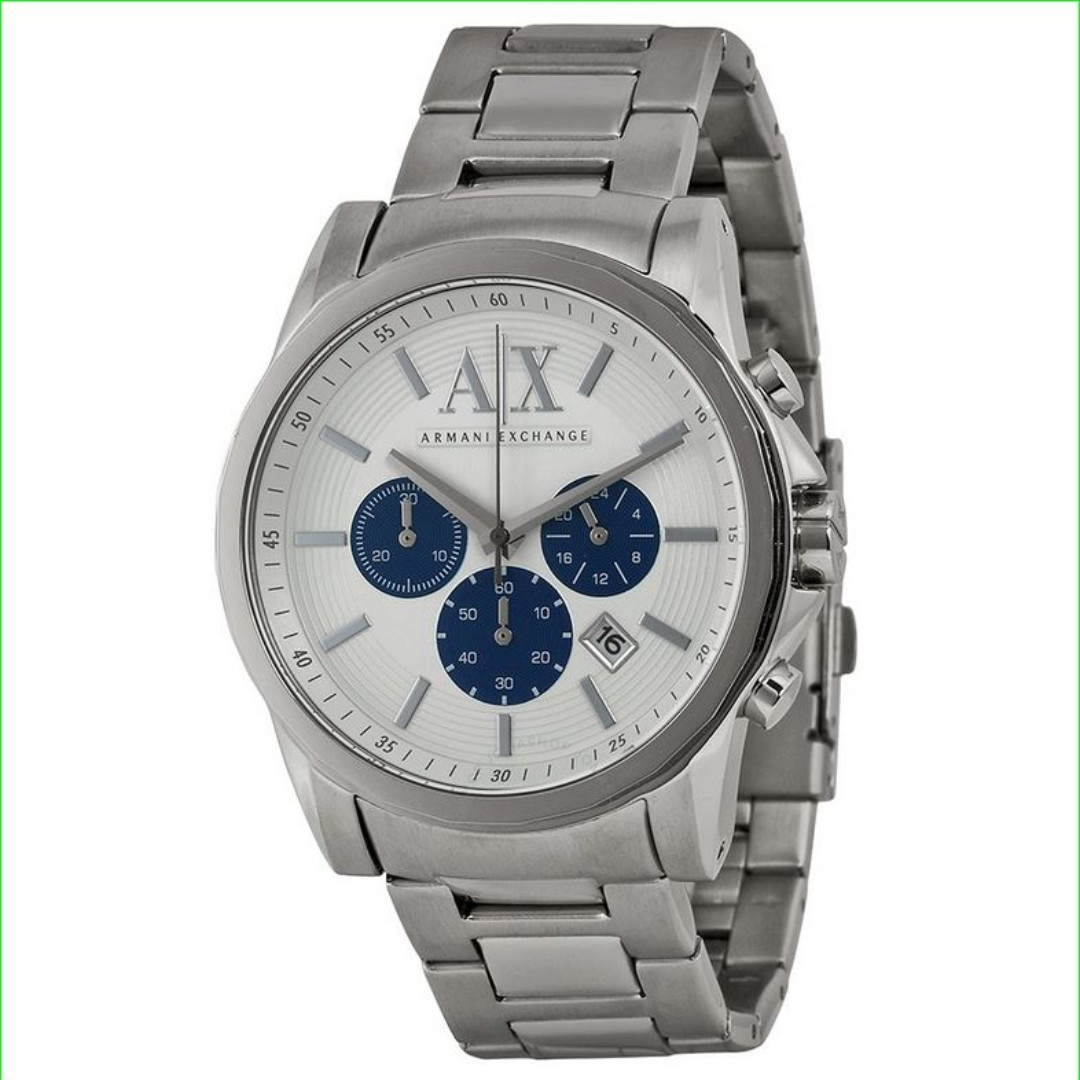 armani exchange chronograph watch