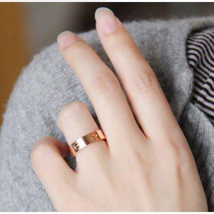 Authentic Cartier Love Ring In Rose Gold Unisex Luxury