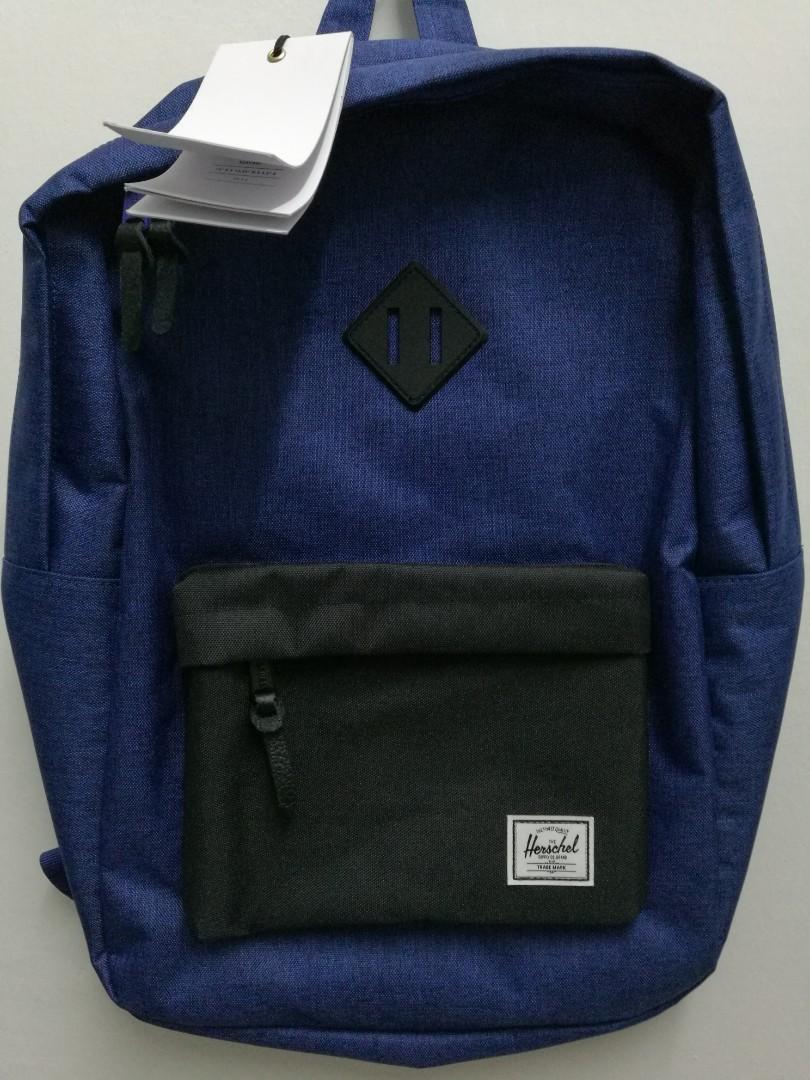 herschel heritage backpack navy