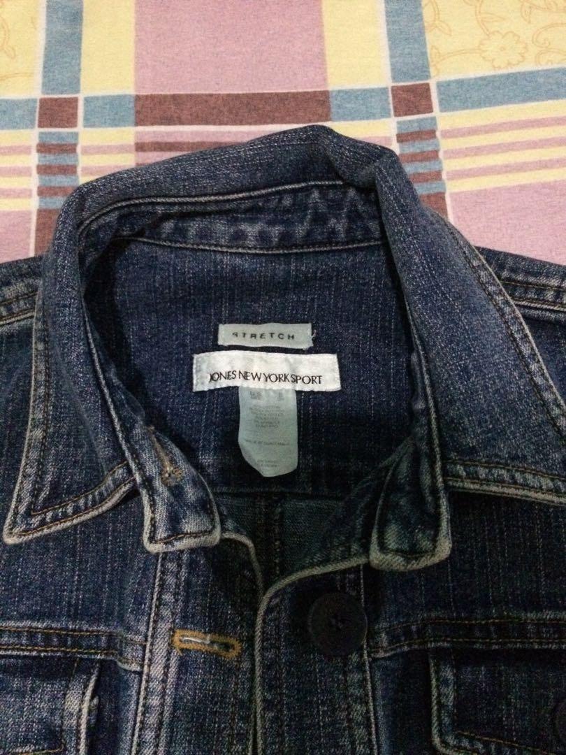 Jones new top york jean jacket