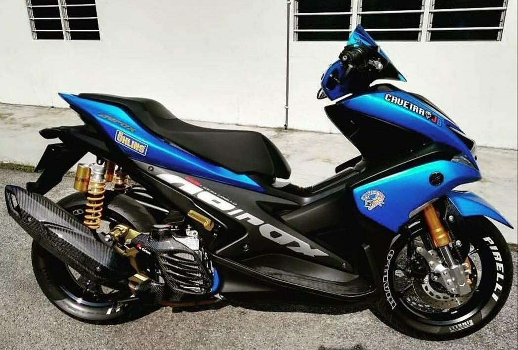 Aerox 155 Coverset, Motorbikes, Motorbike Accessories on Carousell