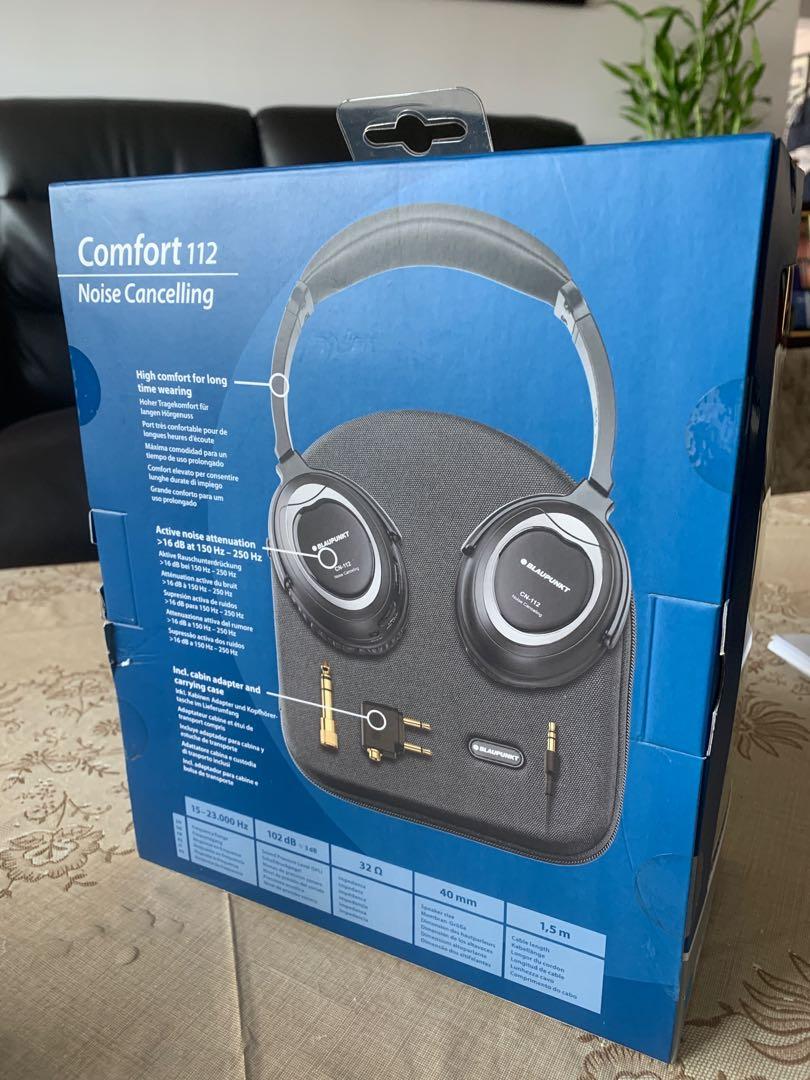 Blaupunkt Comfort 112 Noise Cancelling Headphones, Audio, Headphones