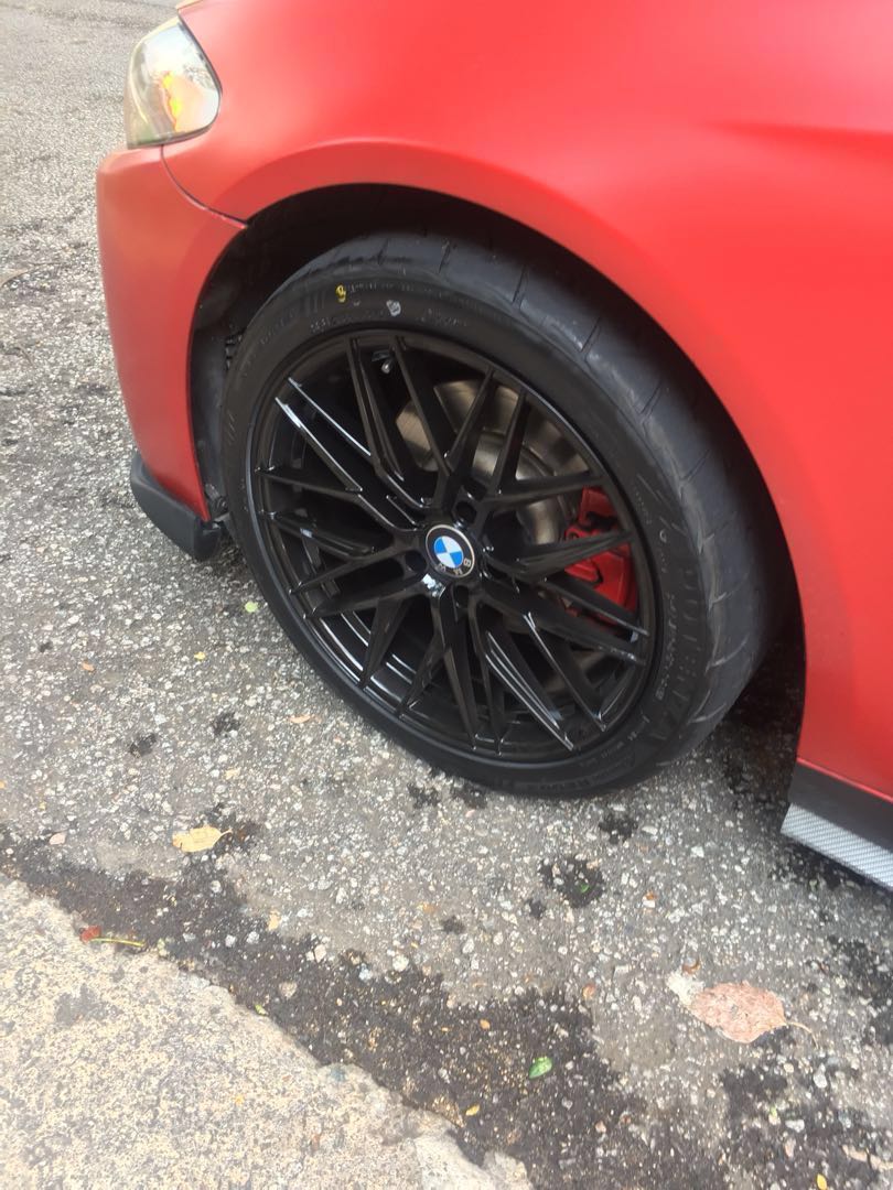 Bmw F10 19 Inch Sport Rims And Tyres Car Accessories Tyres Rims On Carousell