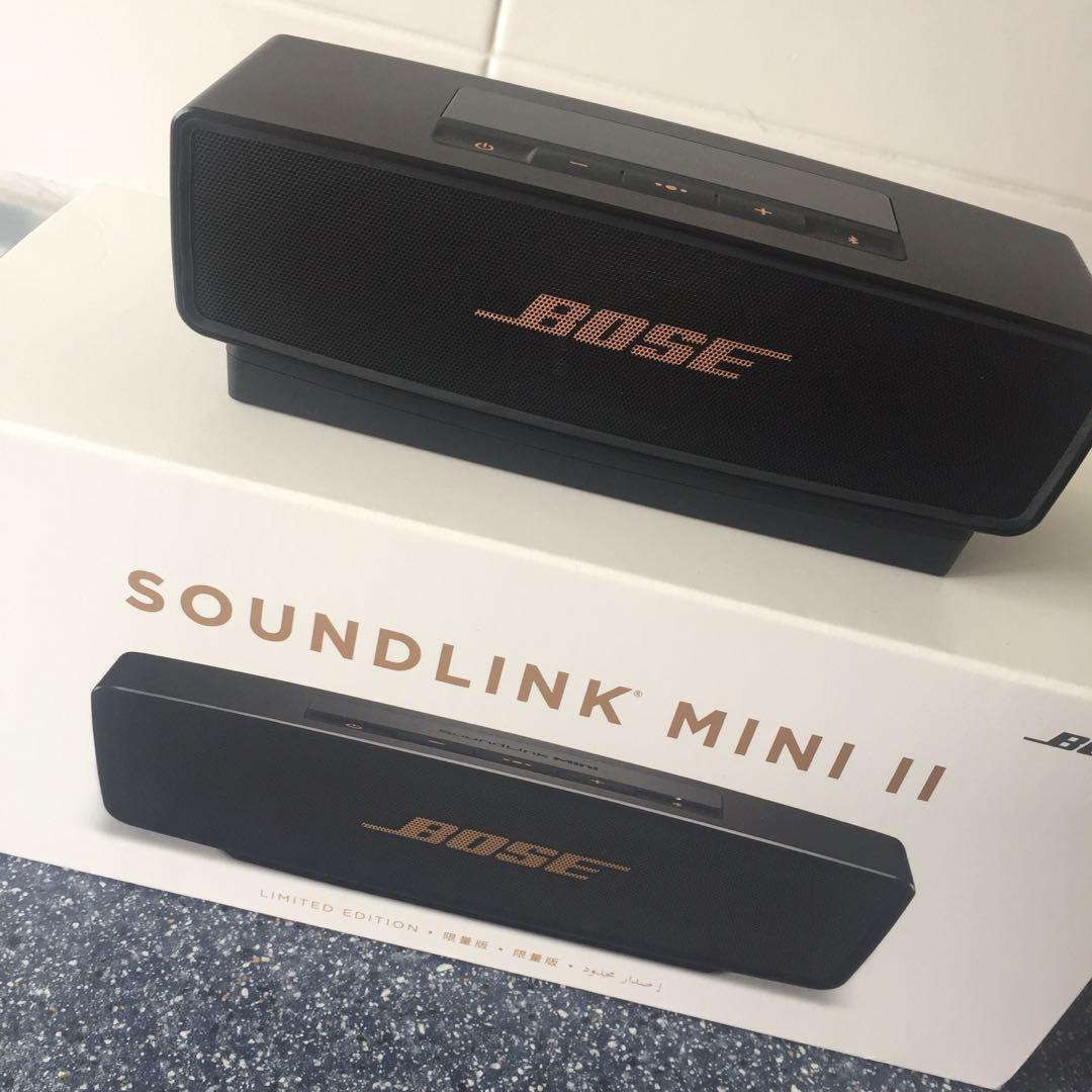 bose soundlink mini 2 black copper