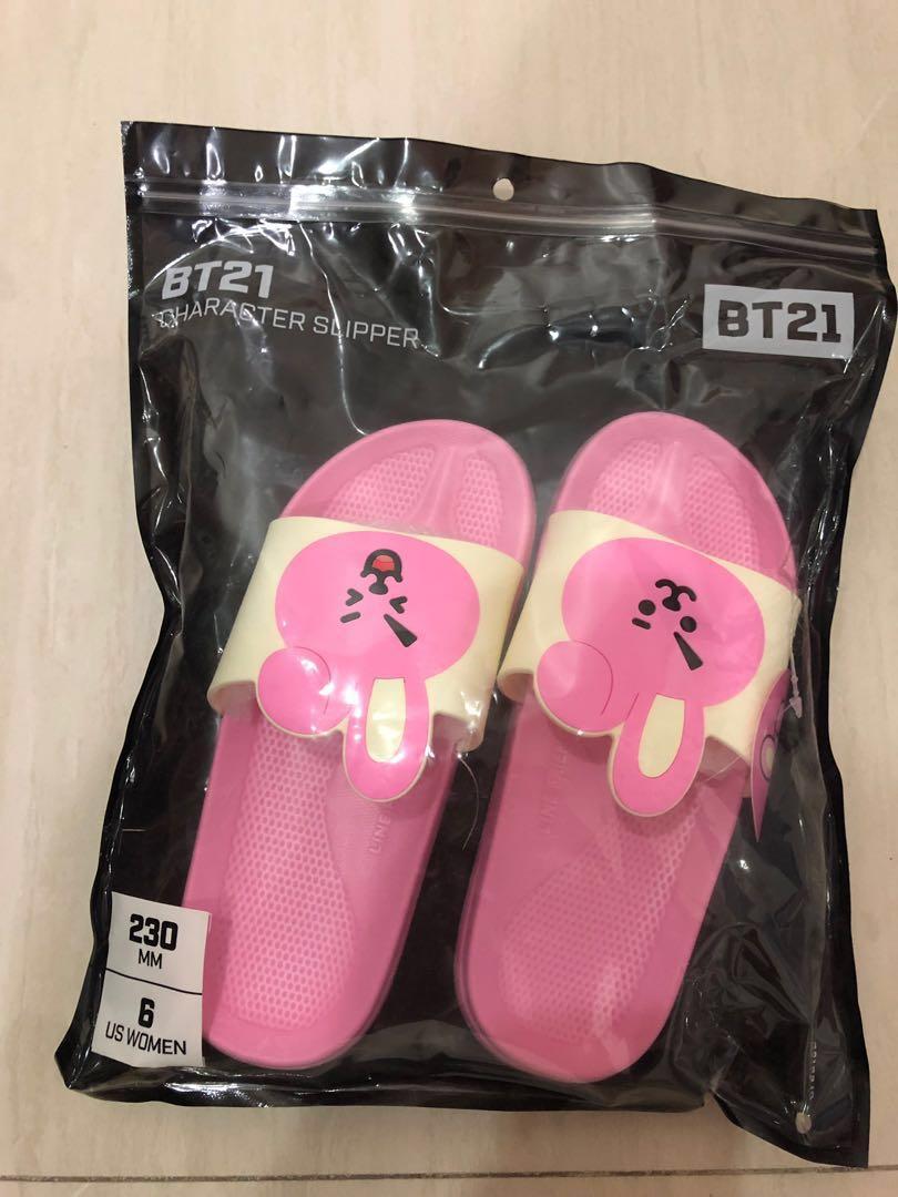 cooky bt21 slippers