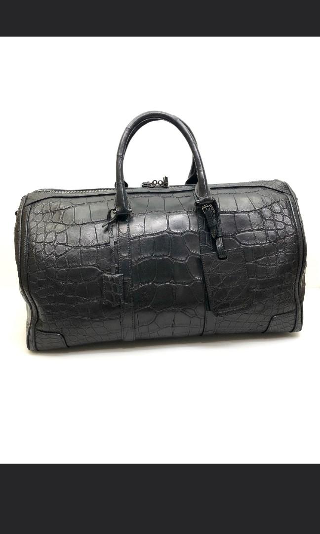 Authentic Burberry alligator holdall 