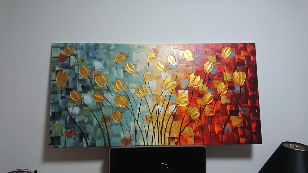 Canvas Oil Painting Design Craft Art Prints On Carousell