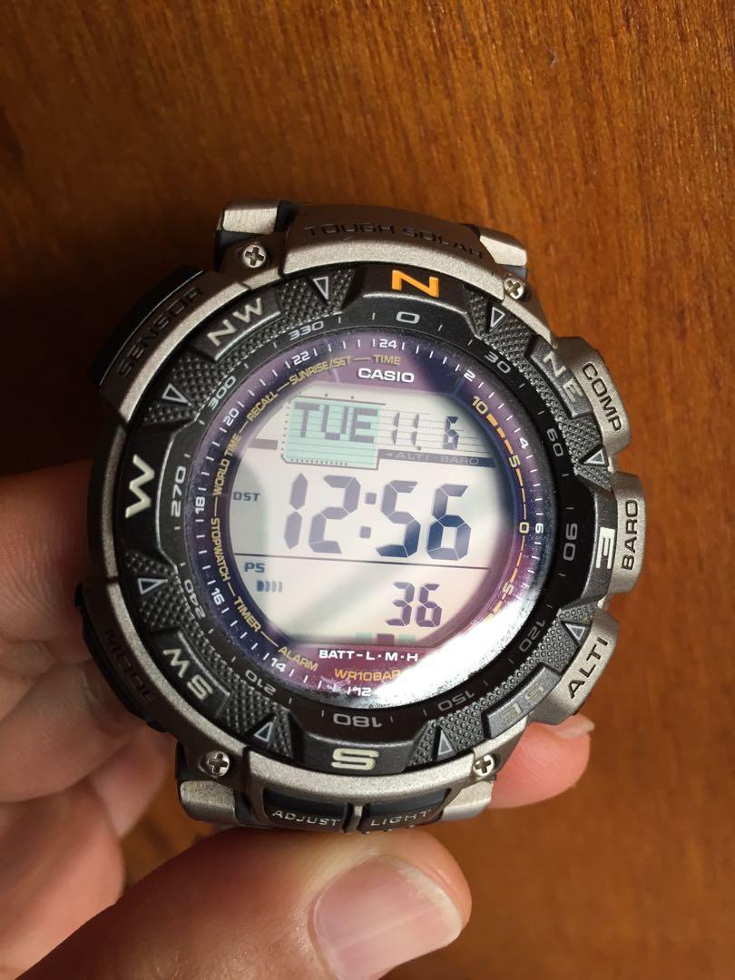Casio ProTrek PRG-240T, Men's Fashion, Watches & Accessories, Watches ...