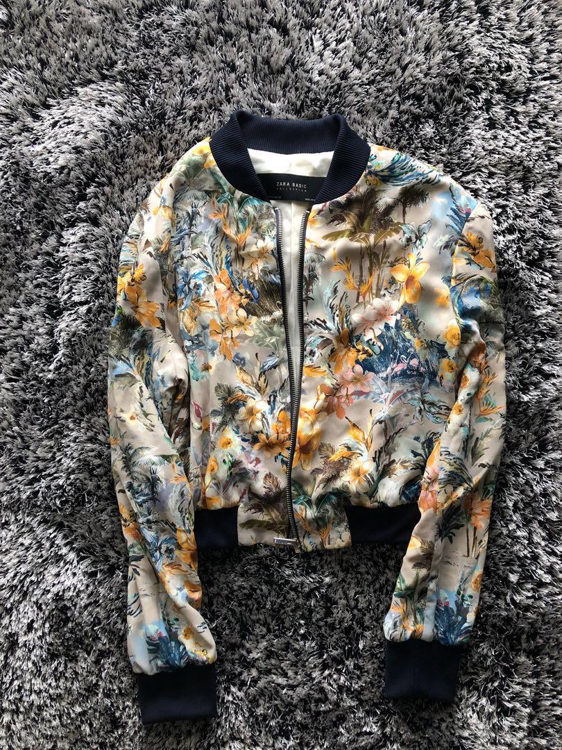 zara cropped camo jacket