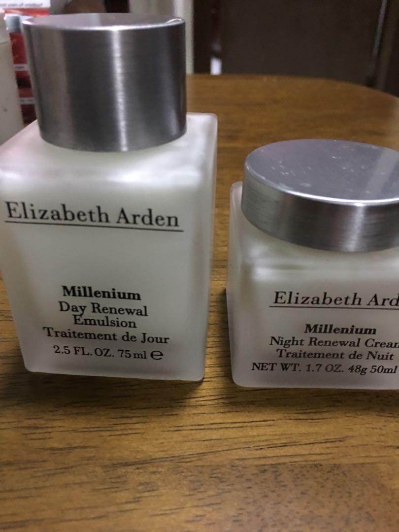 elizabeth arden millenium day and night cream