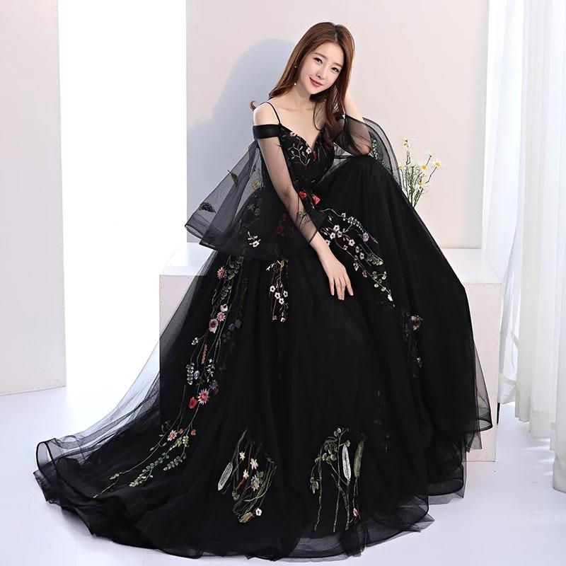 korean evening gown