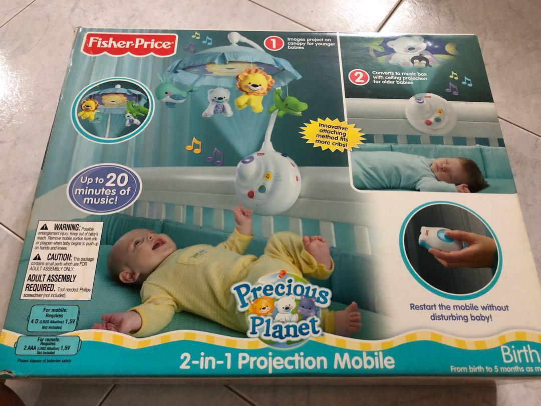 Fisher price 2in1 projection Mobile, Babies & Kids, Infant Playtime on