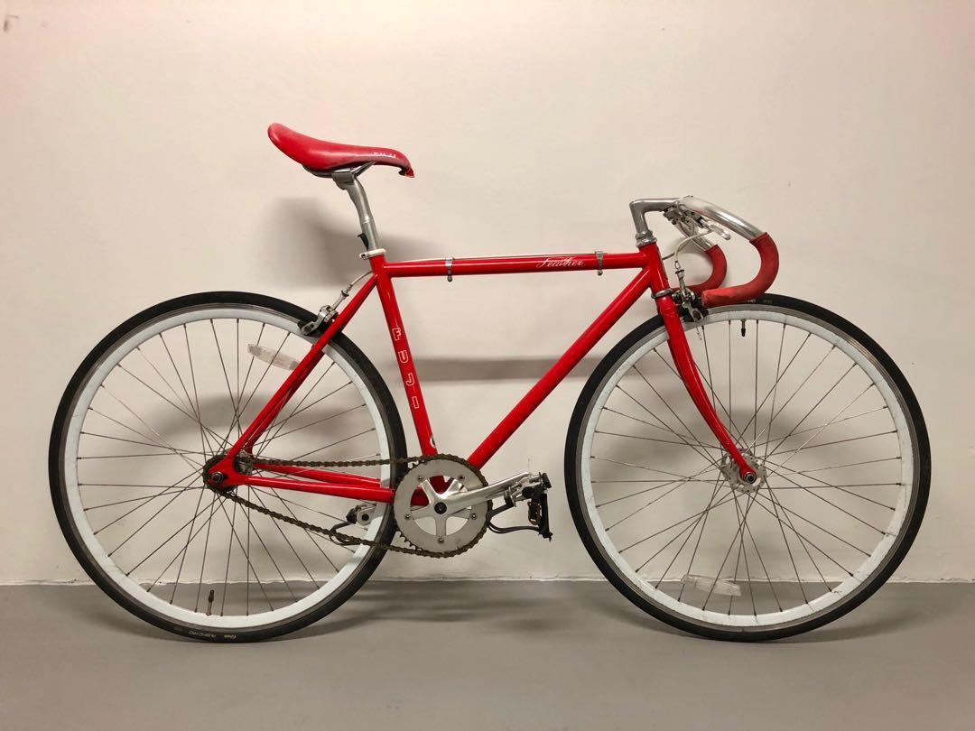 Fuji Feather Single Speed Fixie Bicycle Bicycles Pmds Bicycles Fixies On Carousell