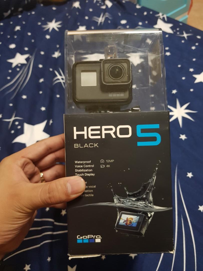 Gopro Hero 5 Black With 32gb Sd Card Photography Cameras Digital Cameras On Carousell