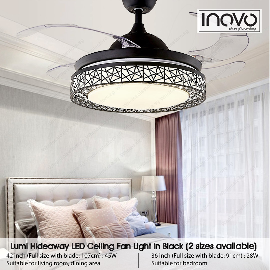 Hideaway Ceiling Fan Light Ceiling Light Kdk Fan Led