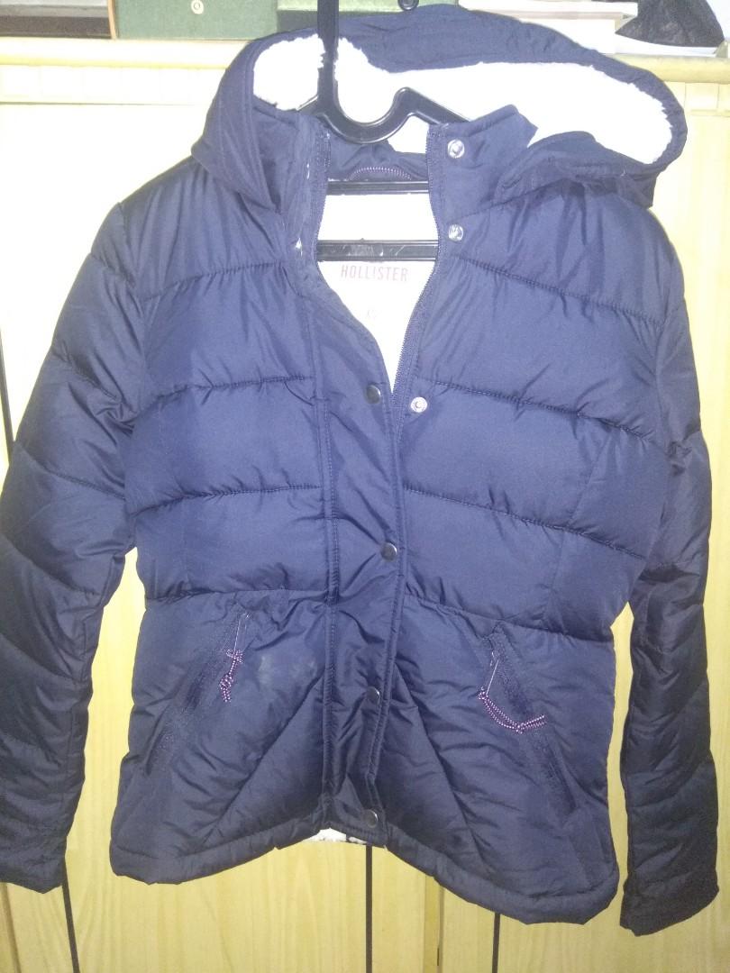 hollister women's winter jackets