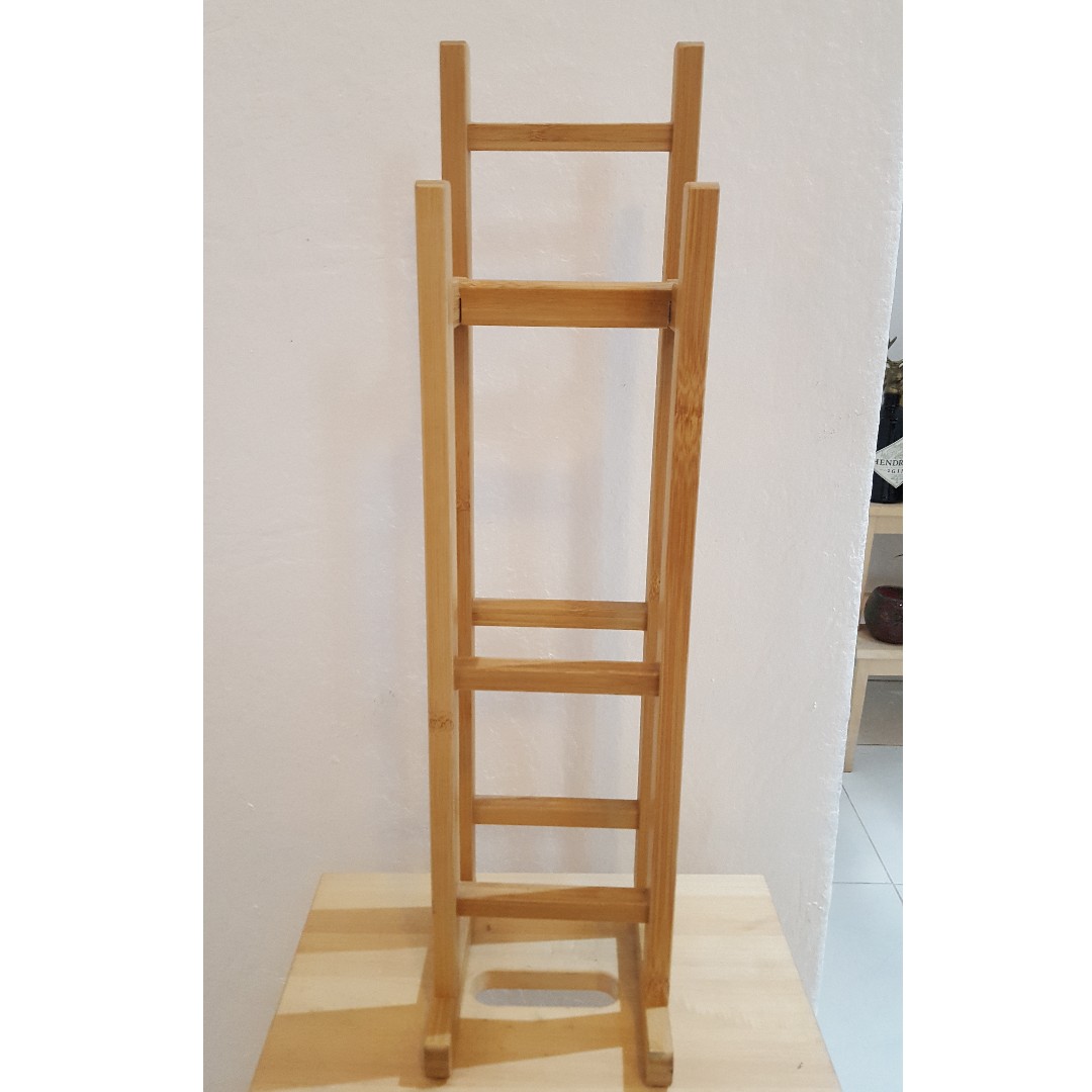 IKEA RAGRUND BAMBOO TOILET ROLL HOLDER, Everything Else on Carousell