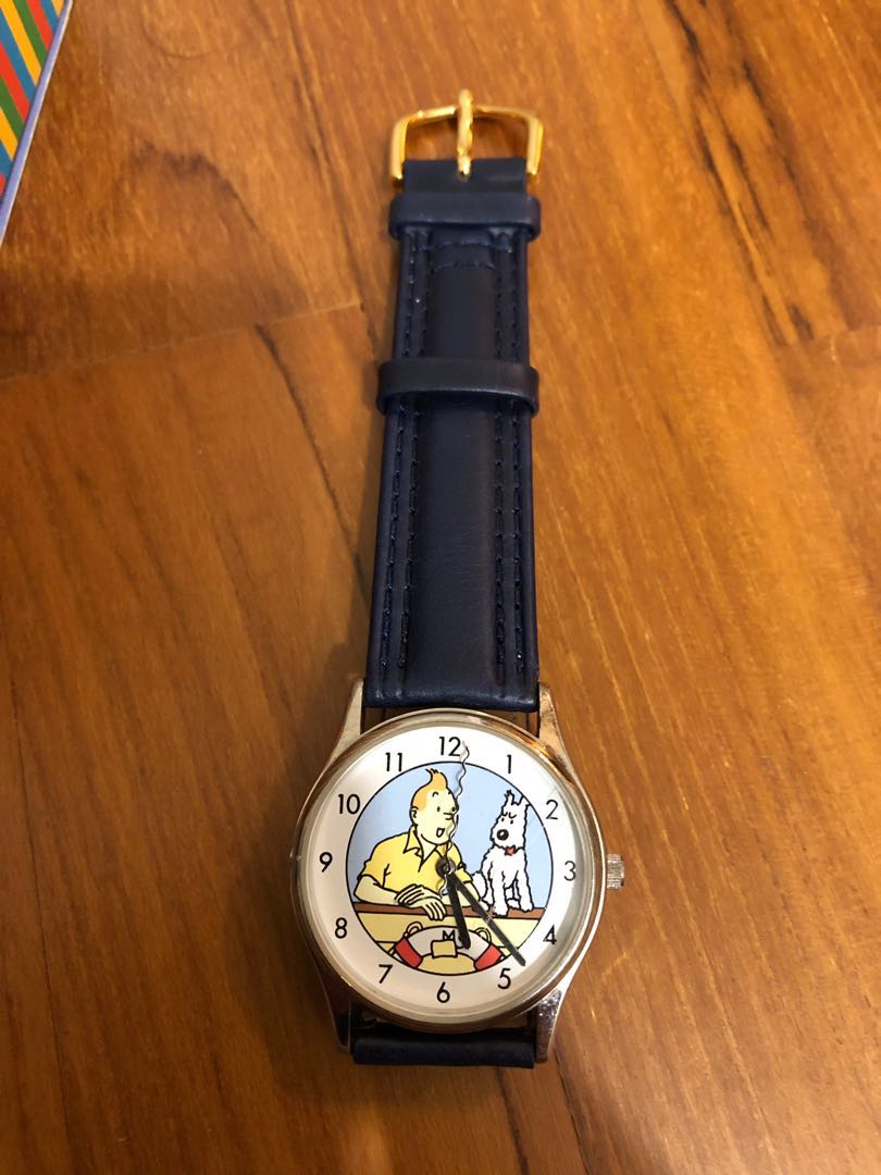 Leather Watch Tintin and Snowy 82409 (2012)