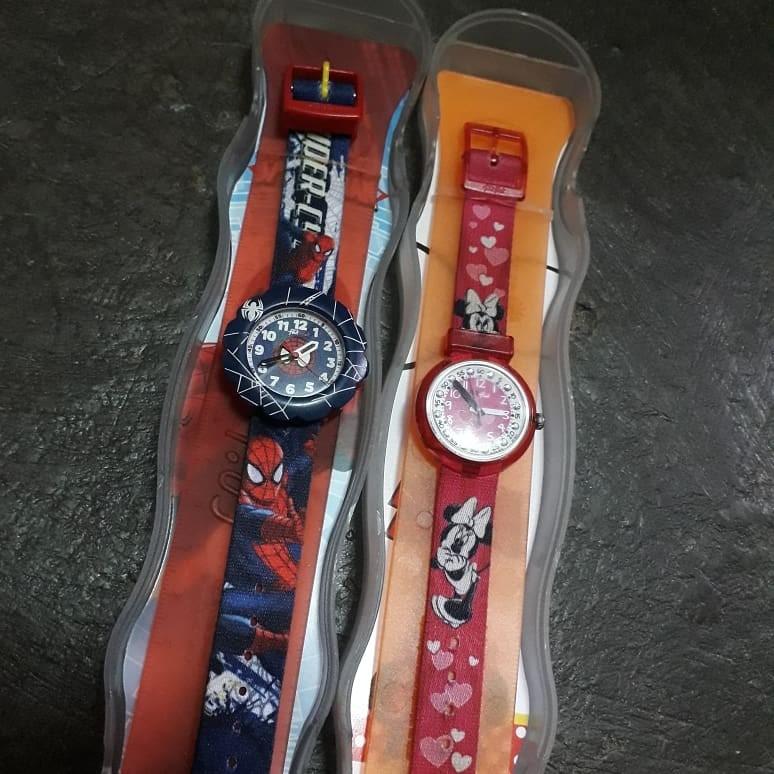 Jam flik flak Fesyen Wanita Jam Tangan di Carousell