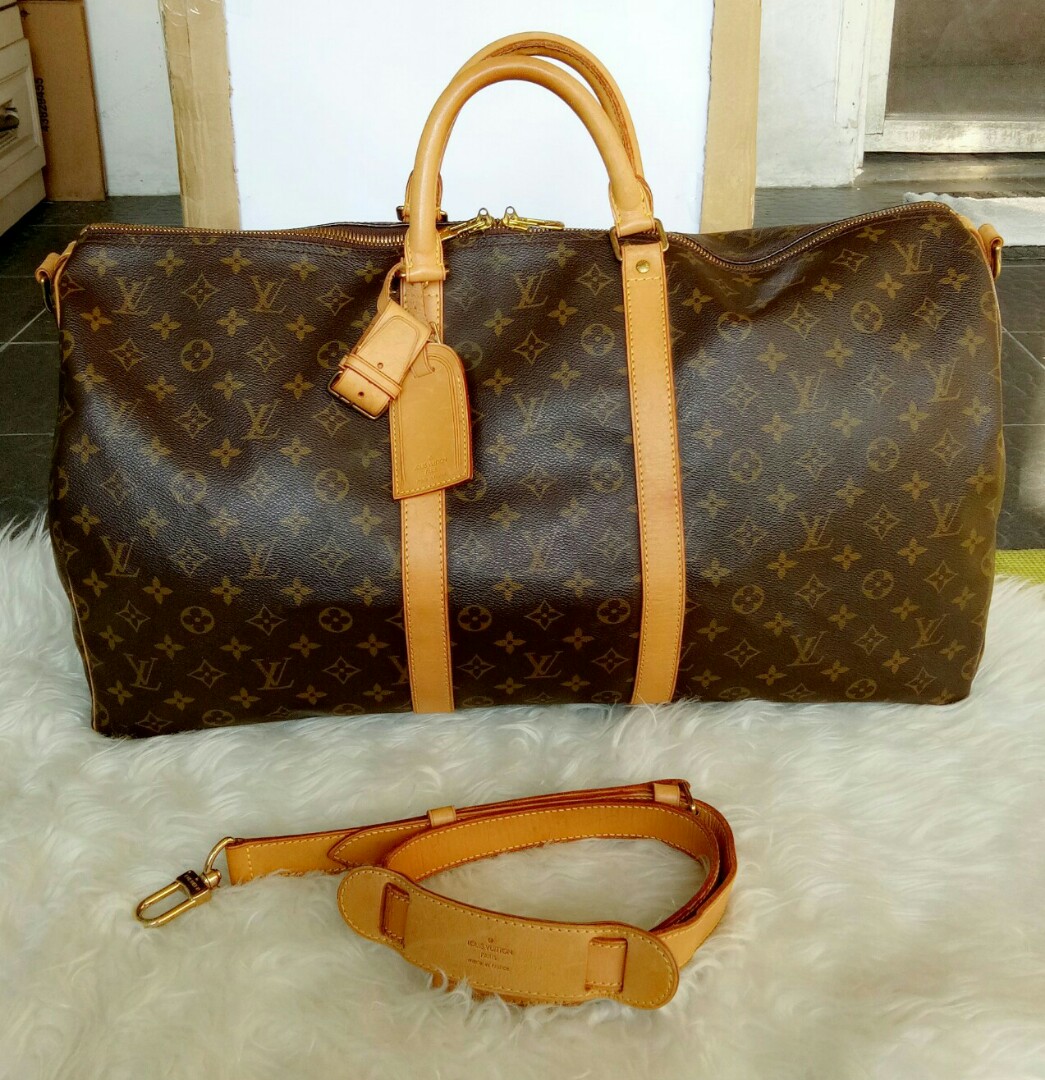 Jual Tas Louis Vuitton Keepall 55 Original Second Preloved