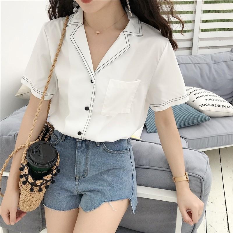 White casual top store