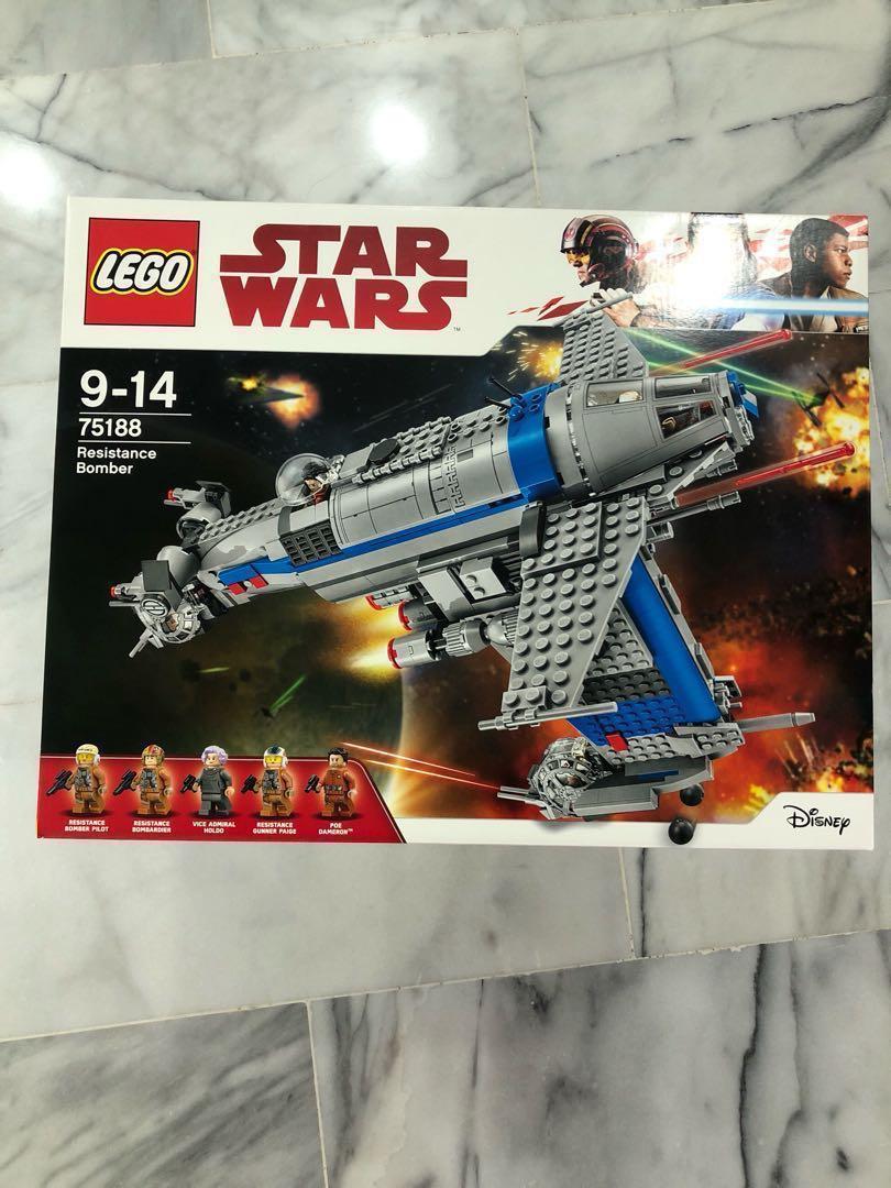 Lego Star Wars 75188 Resistance Bomber Toys Games Bricks Figurines On Carousell