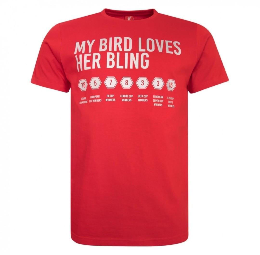 Lfc Men Red Bird Bling Tee Sports Sports Apparel On Carousell