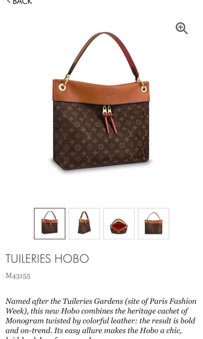 Louis Vuitton, Bags, Authentic Louis Vuitton Tuileries Hobo