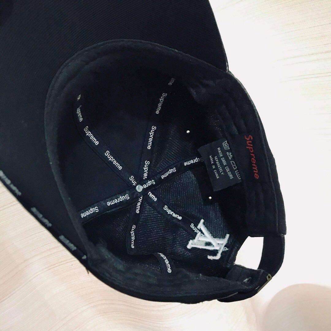 Louis Vuitton Supreme Cap Black Pattern price from ajebomarket in