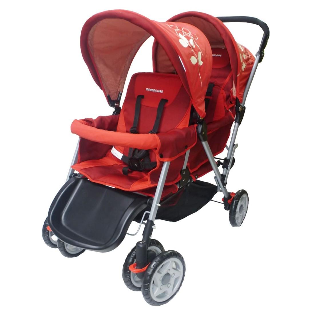 Mamalove hot sale twin stroller