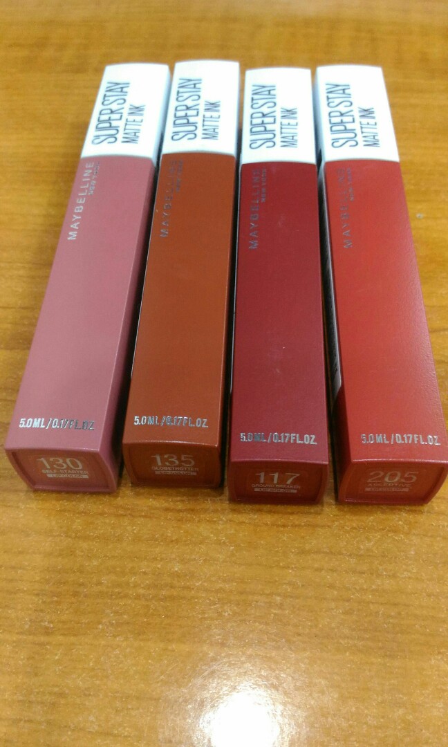Maybelline Superstay Matte Ink City Edition Health Beauty Makeup