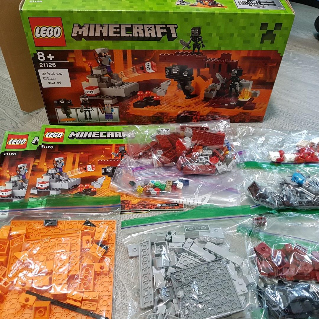 21126 sales minecraft lego