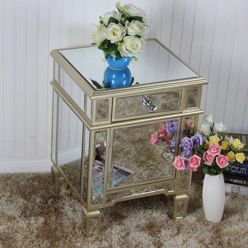 Mirrored Side Tables Preorder Furniture Chairs On Mirrored Side Tables Preorder