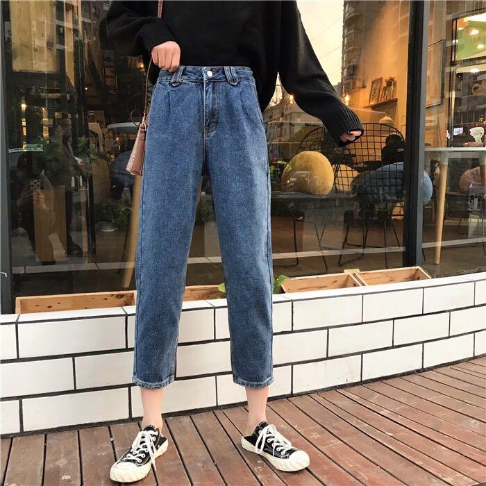 korean fashion loose pants