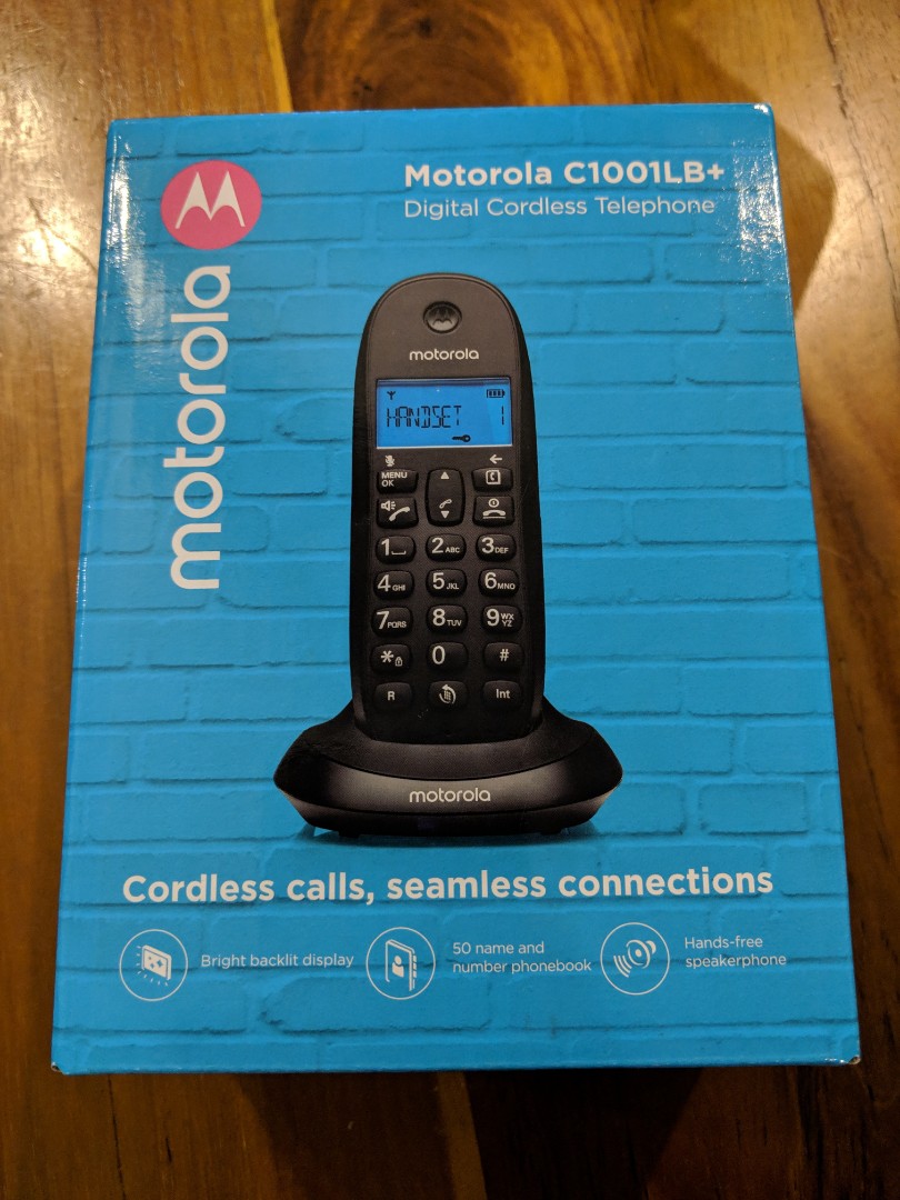 Motorola C1001LB+ Digital Cordless Telephone, Audio, Other Audio