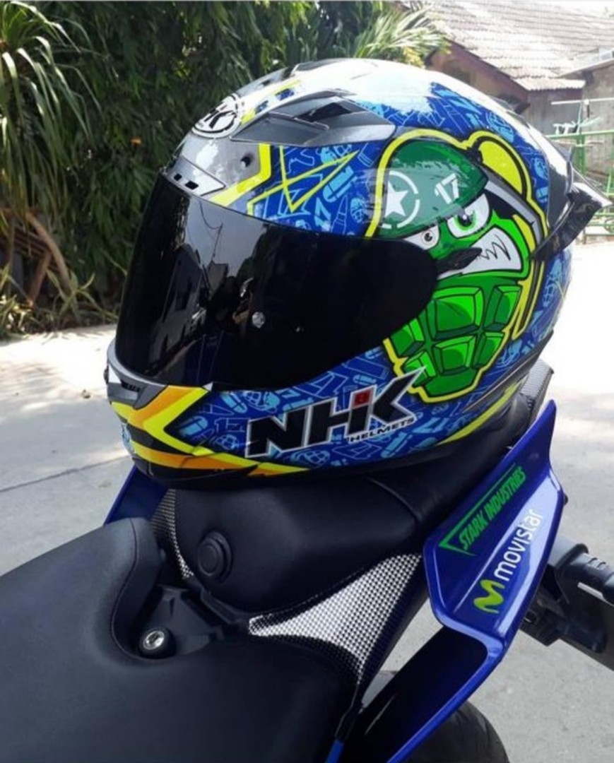 NHK RX9 Karel Abraham flat visor Motor di Carousell