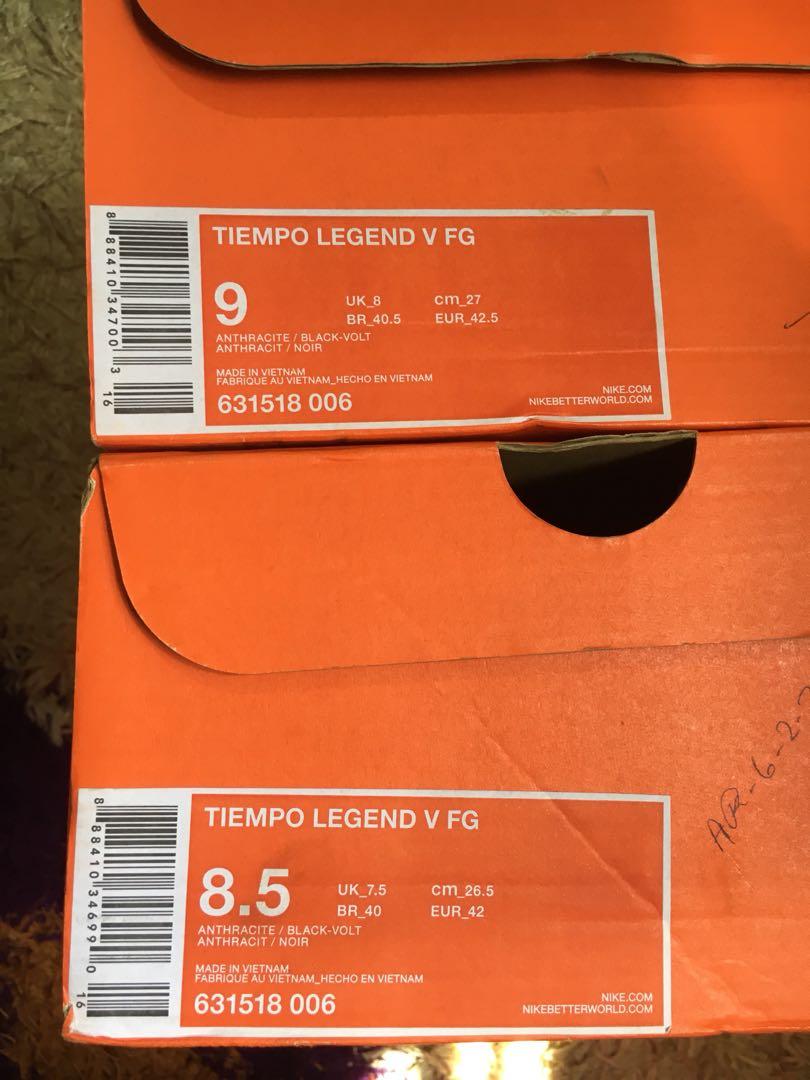 Nike tiempo legend v noir hotsell
