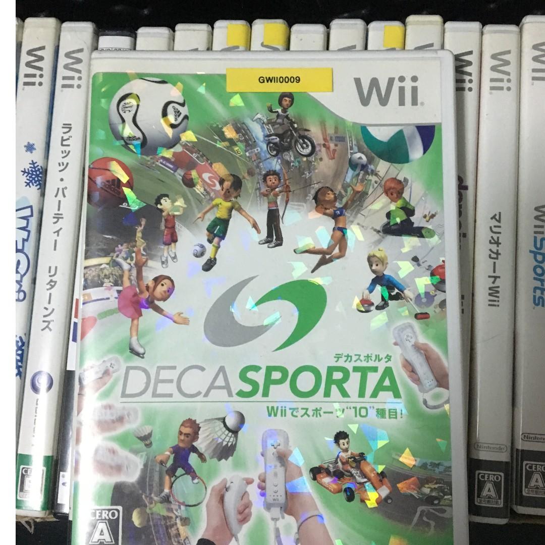 Nintendo Wii Deca Sports Japan Video Game Video Gaming Video Games Nintendo On Carousell