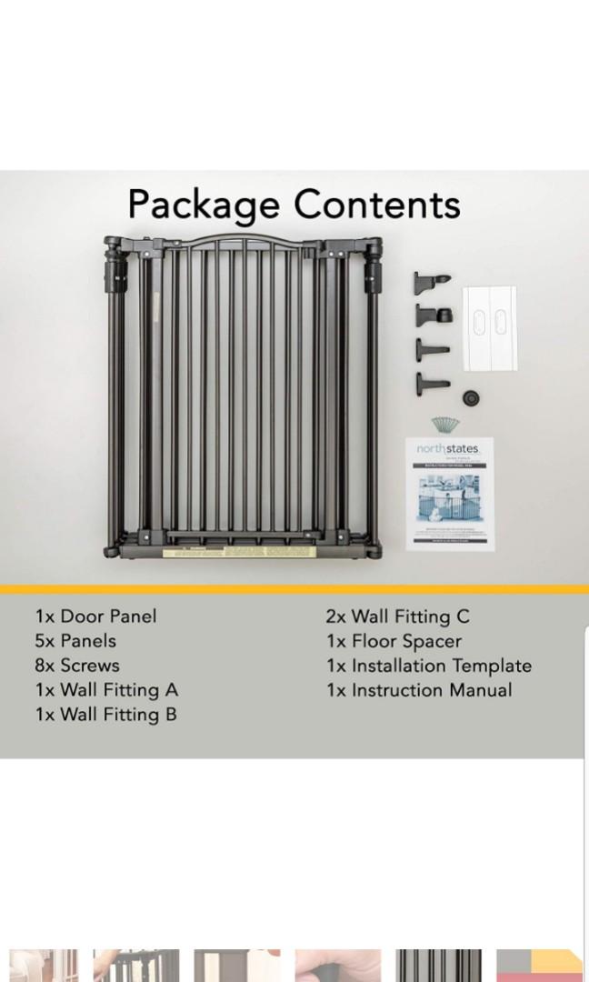 North States 144 Long 3 In 1 Arched Decor Metal Superyard Super