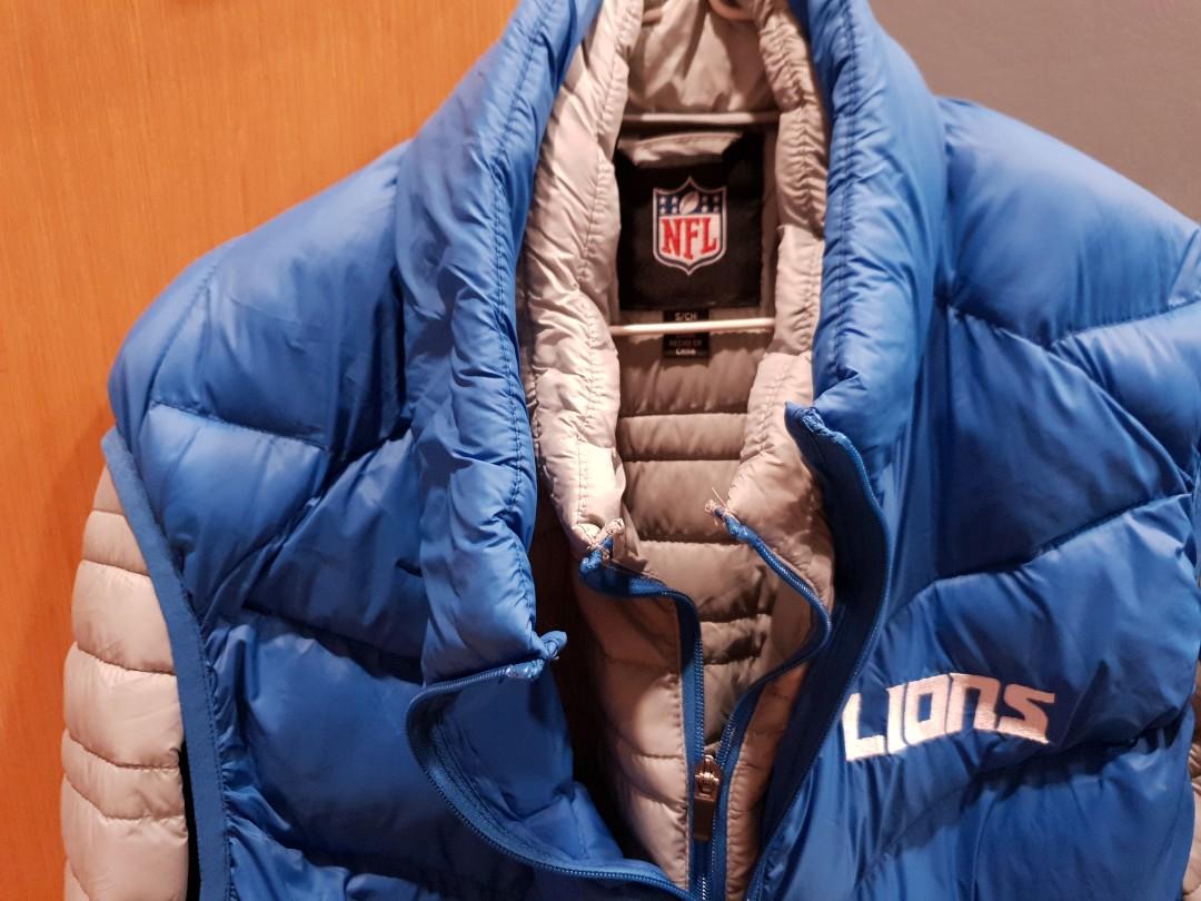 Official Nfl Detroit Lions 3 In 1 Systems Winter Jacket Men S