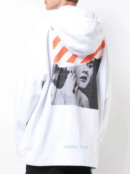 Off white hot sale photocopy hoodie