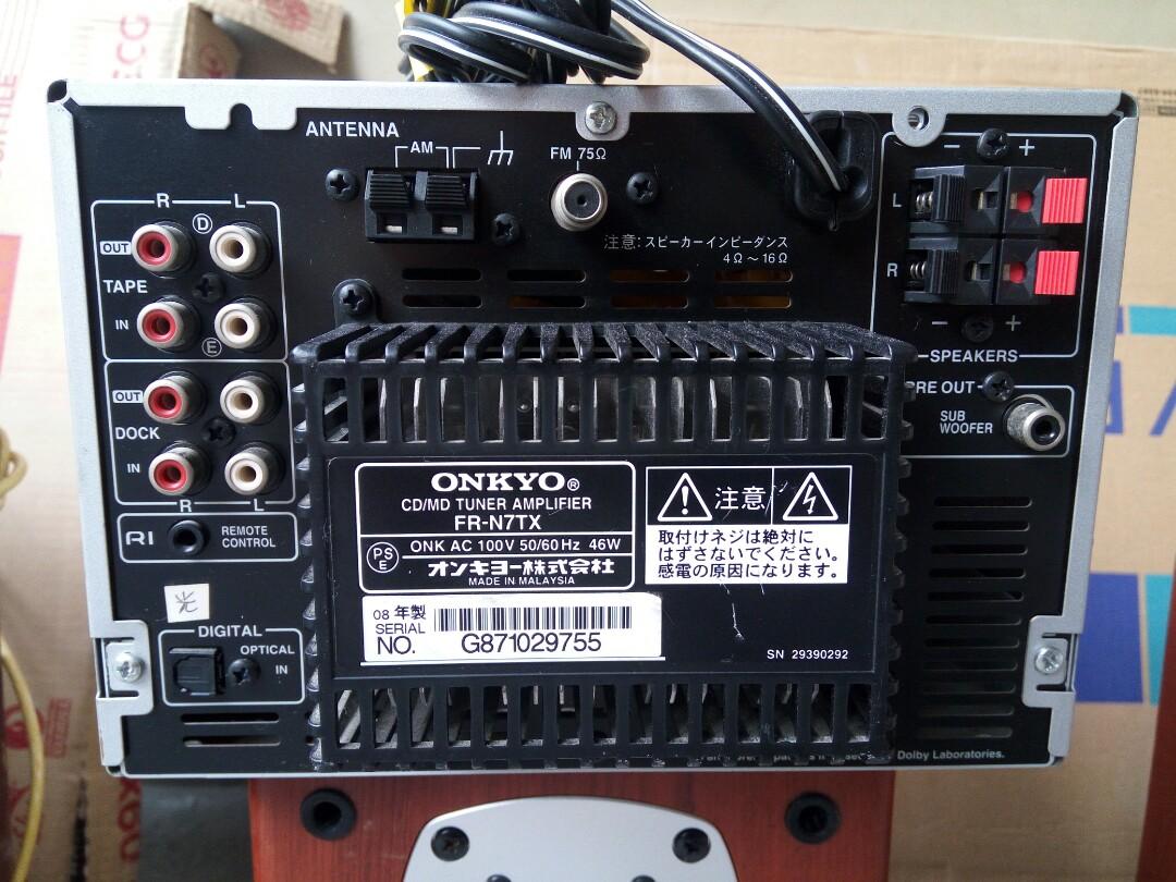 Onkyo mini component system from japan, Audio, Soundbars, Speakers ...
