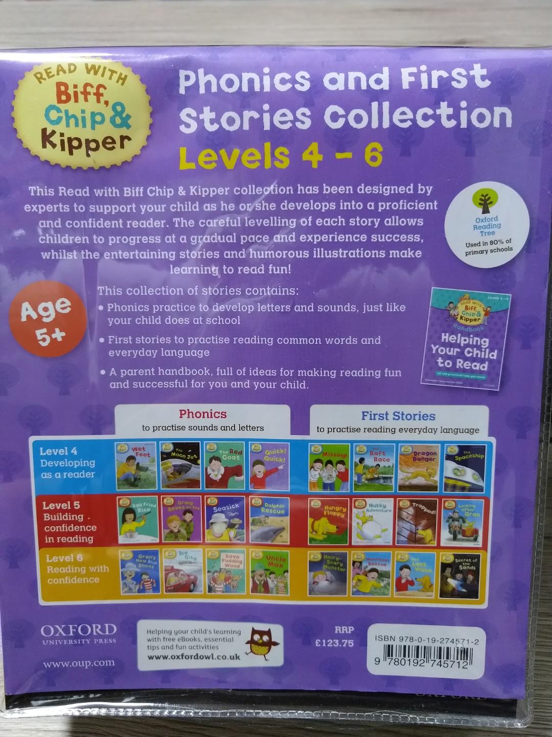 Oxford Reading Tree Read With Biff Chip And Kipper Levels 4 6